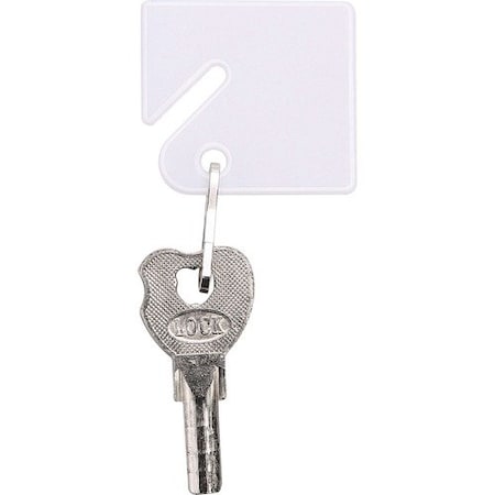 Sparco Key Tag, Square, Plastic, 1-2/5 in Wx4-3/4 in Lx2-2/5 in H, WE SPR02887